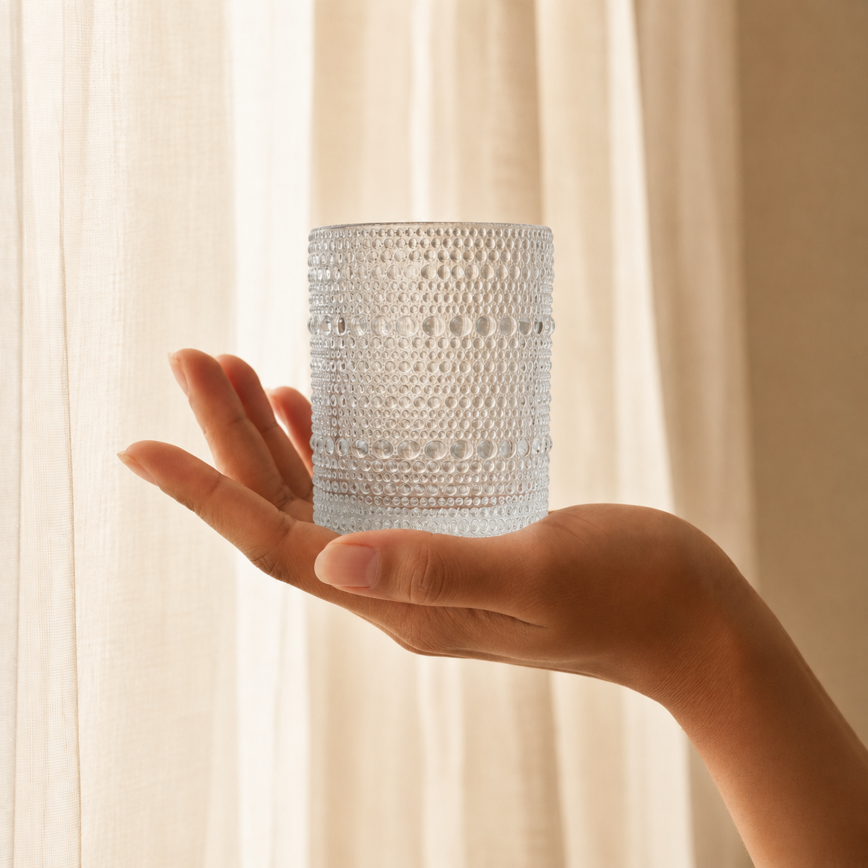 Textured Glass Set