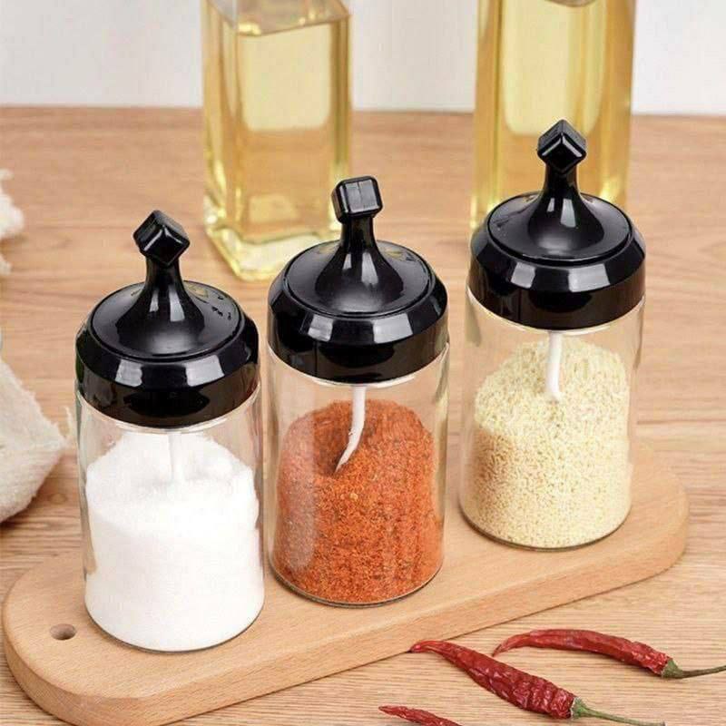 Oil Dispensers and Spice Set