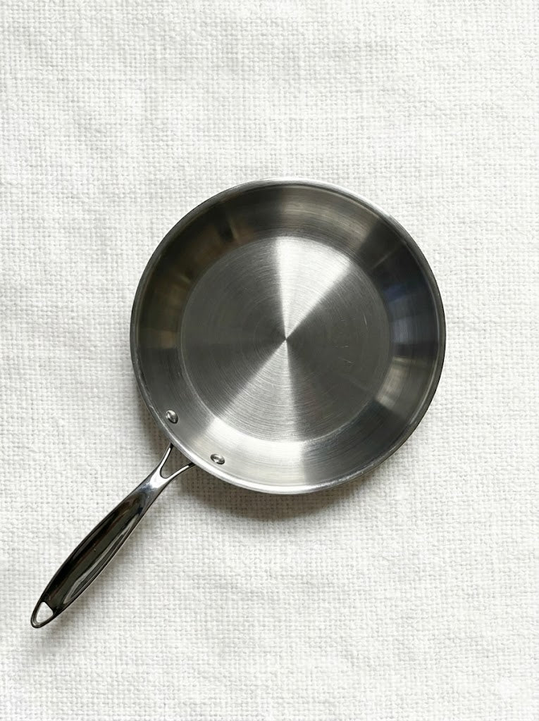 Stainless Steel Fry Pan [20-24cm]